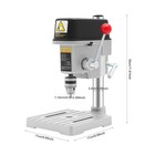 Portable Drill Press Electric Mini Drill Press Bench Small Benchtop Drill Press