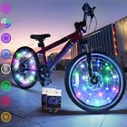 2 Tire Pack Led Bike Wheel Lights Ultra Bright Waterproof Bicycle Spoke Light   