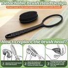 Silicone Back Scrubber For Shower  Soft Silicone Loofah With Handle