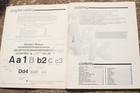 1977 Artype Catalog Graphic Arts Trans-artype Printers Font Supplies Transfers