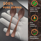 4 92       Vintage Teaspoon  Hand Forged Distressed Copper Spoon For Home And Restau