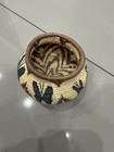 Indian Hand Woven Basket With Butterfly Motif