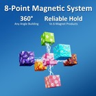 150pcs Magnetic Building Blocks  Stem Toys Educational Gift For Kids 3-10 Years