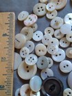 200 Antique To Vintage Carved Mother Of Pearl Buttons Free Us Shipping  