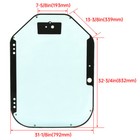 Fits Bobcat M Series S450 S510 S530 S550 S570 S595 Skid Front Door Glass 7120401
