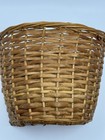 Vintage Woven Wicker Wall-hanging Gathering Basket 7 X10 French Primitive