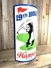 Hamm s Hamms Beer 17  Rolled Form Metal Aluminum Sign Golf 19th Garage Bar New