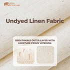 Cotton Linen Drawer Organizer For Baby Clothes  12pack Multi-size Nursery Dresse