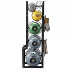Refrigerant Tank Rack Heavy Duty Metal Cylinder Rack With Hooks For For Shop