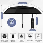 Windproof Travel Umbrella  Automatic Umbrellas For Rain - Compact Folding Umbrel