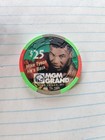 Mint Mike Tyson Authentic  25 Chip Boxing  he s Back  Mgm Las Vegas   Brochure