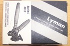 Lyman 311284 Single Cavity 30 Caliber 214 Grain Mould Unused In Original Wrap