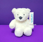 Carters Just One You White Polar Bear Plush Soft Target Lovey Toy 68450 Nwt