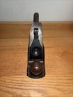 Vintage Bench Plane Steel Blade Wood Metal Brown Black Hand Tool Made In Usa