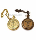 Lot Of 2 Antique Brass Pocket Watch Chain Vintage Gift Set