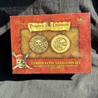 Master Replicas Pirates Of The Caribbean Cursed Aztec 24k Gold Pltd Coins Disney