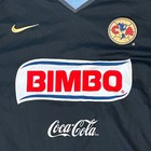 Vintage Nike Club America Soccer Jersey Mens Xl Black Gold Shirt Mexico Aguilas