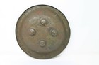 Antique Old Bronze Floral Mughal Parsian Islamic Dhal Battle Shield Armor Nh6591