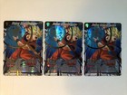 Lot Of 3 Super Kamehameha Foil Nm Cards Dragon Ball Super Card Game Ccg