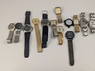 Watch Lot Of 11     Seiko Citizen Timex Bulova Vintage Modern Mixed Condition