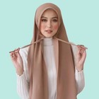 Airis Chiffon Scarf Hijab Shawl Wrap Muslim Women Soft Scarves With Straps
