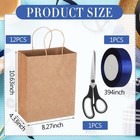 12 Pcs Diy Fathers Day Gift Bags Bulk Happy Fathers Day Bag With Handles Scissor