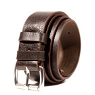 Men s Genuine Buffalo Full Grain Leather Belt  1-1 2 Width  Handmade  By Amish