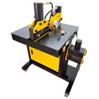 110v Electric Hydraulic Busbar Processing Bending Punching Machine 4-in-1