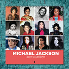 Michael Jackson 2027 Wall Calendar 12 Month Celebrity Photo Fan Collectible