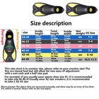 Swimming Fins Outdoor Water Sports Diving Fins Webbed Flippers Snorkeling Train