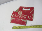 Coca-cola Paper Bottle Holder Caddy Carrier Antique Relic - Morris Paper Mills