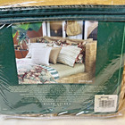 Ralph Lauren Desert Plains Wicker Sand Brown King Bed Skirt Southwestern New Vtg
