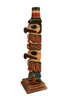 Vintage Eagle Totem By Larry Rudick  20  H   1 75  X 5  Square Stand