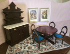 Vintage Dollhouse Miniature Dining Room Lot 1 12 Scale Artisan