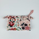 Vera Bradley Cosmetic Bag Pink Floral Small Makeup Pouch