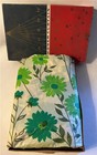 Vtg Jakson Shower Curtain Botanica Mid Century Floral W  Original Box Rare As Is