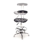 Woodriver Shop Stool With Adjustable Height