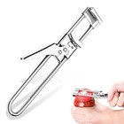 1pc Stainless Steel Can Opener Adjustable Jar Lid Gripper Tool Multifunctional 