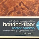 Vtg Carpet Tiles 12x12 Sq Ft 10 Pieces Orange Red Sealed Bonded Fiber B Mcm New