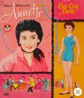 Vintage 1960s Annette Paper Doll whitman  Pretty Hd Laser Reproduction org Sze 