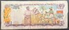 1968 Bahamas 50 Cents P26a  D477555 