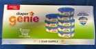 New Playtex Diaper Genie Refill Bags Registry Gift Set  8 Pack - 2160 Count