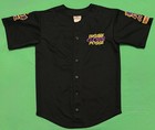 Vintage Insane Clown Posse Icp Mighty Death Pop Skull Baseball Jersey Juggalo L