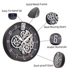 16 Inch Moving Gear Wall Clock Home Decor Clock Industrial Steampunk Vintage    