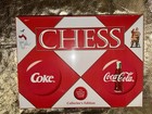 Coca Cola Coke Chess Set Game Collector s Edition 2002 Holiday Christmas Niob