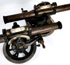 Antique 1930s Brass Craftsman Tools Surveyor s Transit Levels Cast Iron Lot Of 2