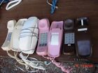 Lot Of 8  Vintage Gte Push Button Princess Landline Phone  stock P11 