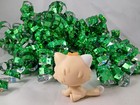 Littlest Pet Shop Yellow Orange And White Persian Cat  521 Blue Diamond Eyes 