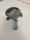 Vintage Brass Outdoor Water Faucet With Turtle Shaped Handle  35952