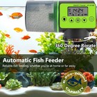 Automatic Fish Feeder For Aquarium 200ml Large Capacity Auto Food Dispenser